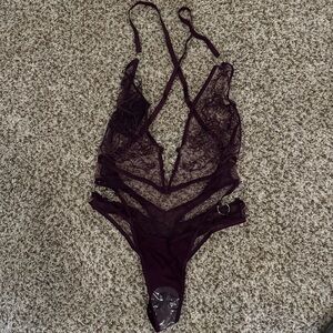 Thistle and Spire Tiger Lace Bodysuit